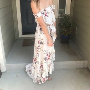 BOOHOO Floral Dress
